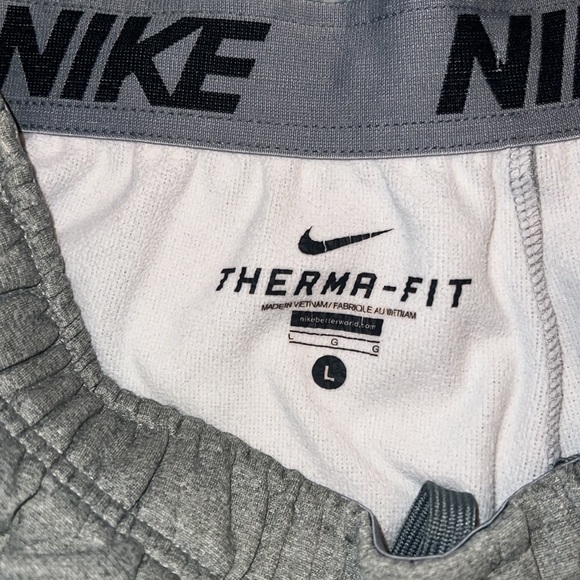 MEN’S GREY NIKE ATHLETIC SWEATPANTS - Picture 4 of 5